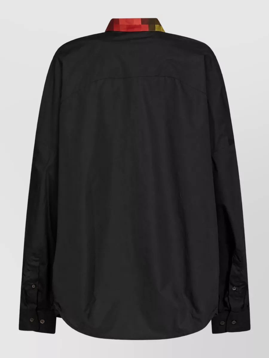 Dries Van Noten Cotton Oversized Printed Shirt