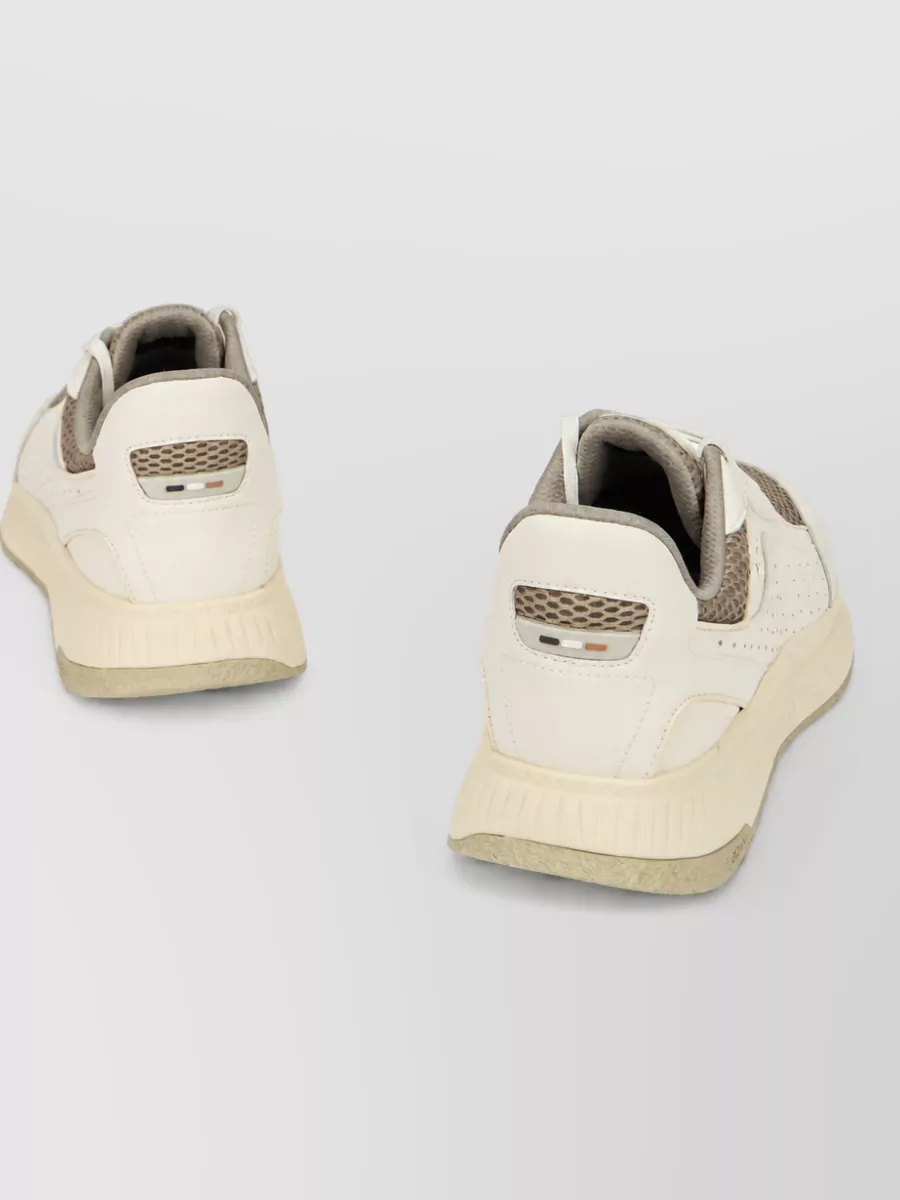 Boss Calfskin Low-Top Sneakers