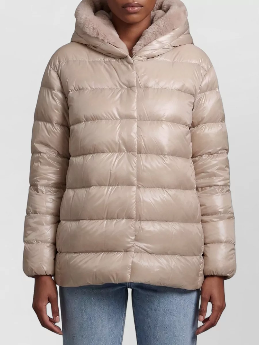 Herno down quilted parka coat