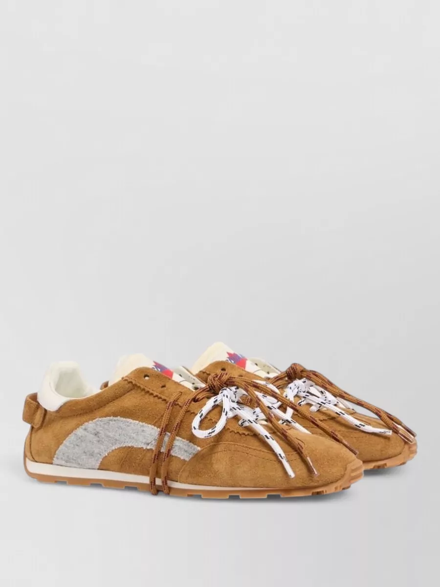 Dsquared2 leather low-top sneakers