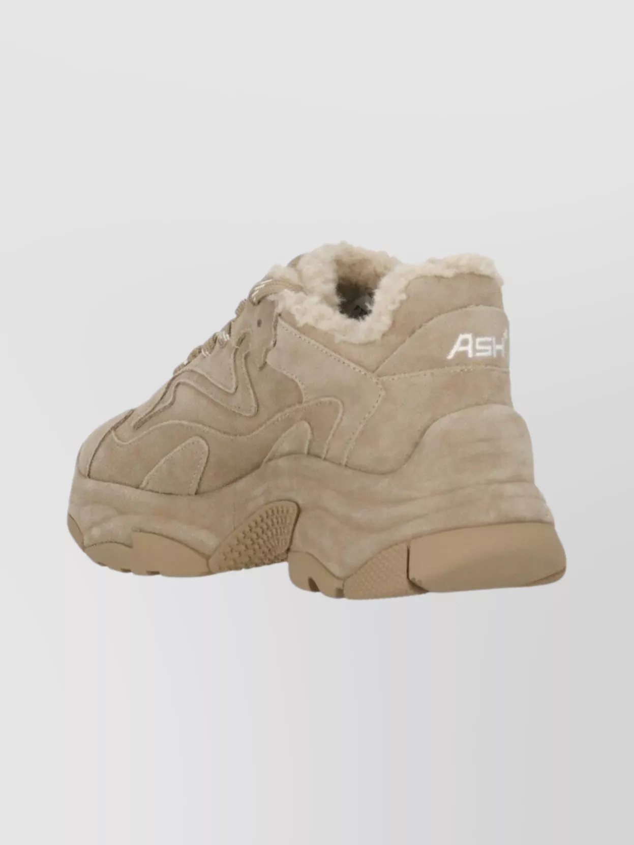 Ash Women's Suede Sneakers Chunky Sole