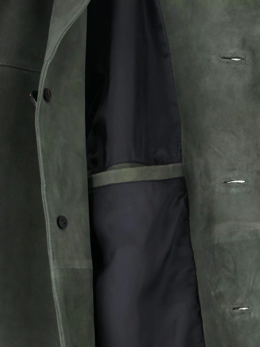 Tonywack Leather Shirt Jacket