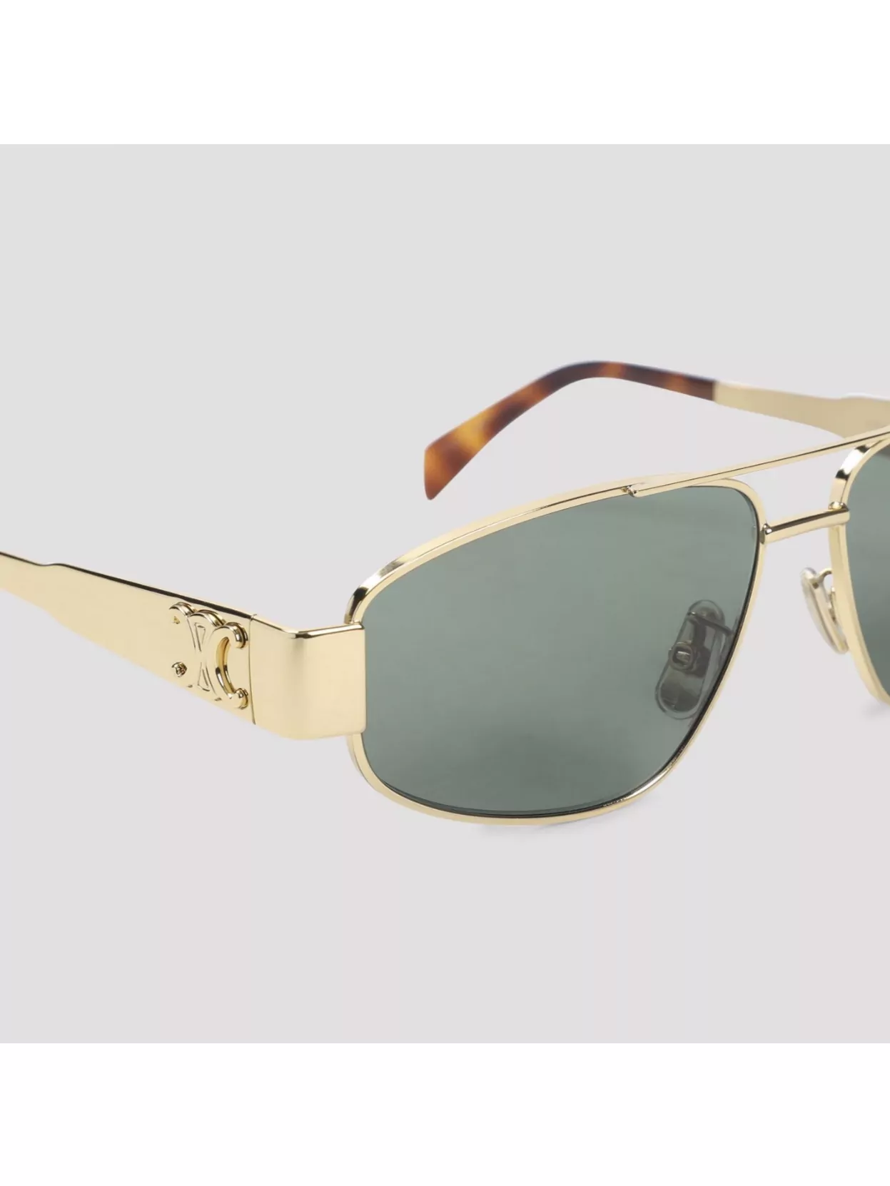 Celine Metal Frame Sunglasses With Adjustable Nose Pads