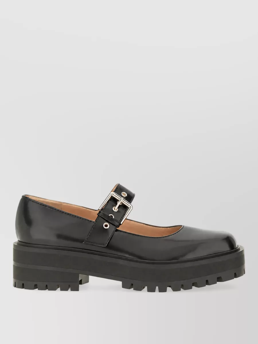 Gianvito Rossi Leather Loafers
