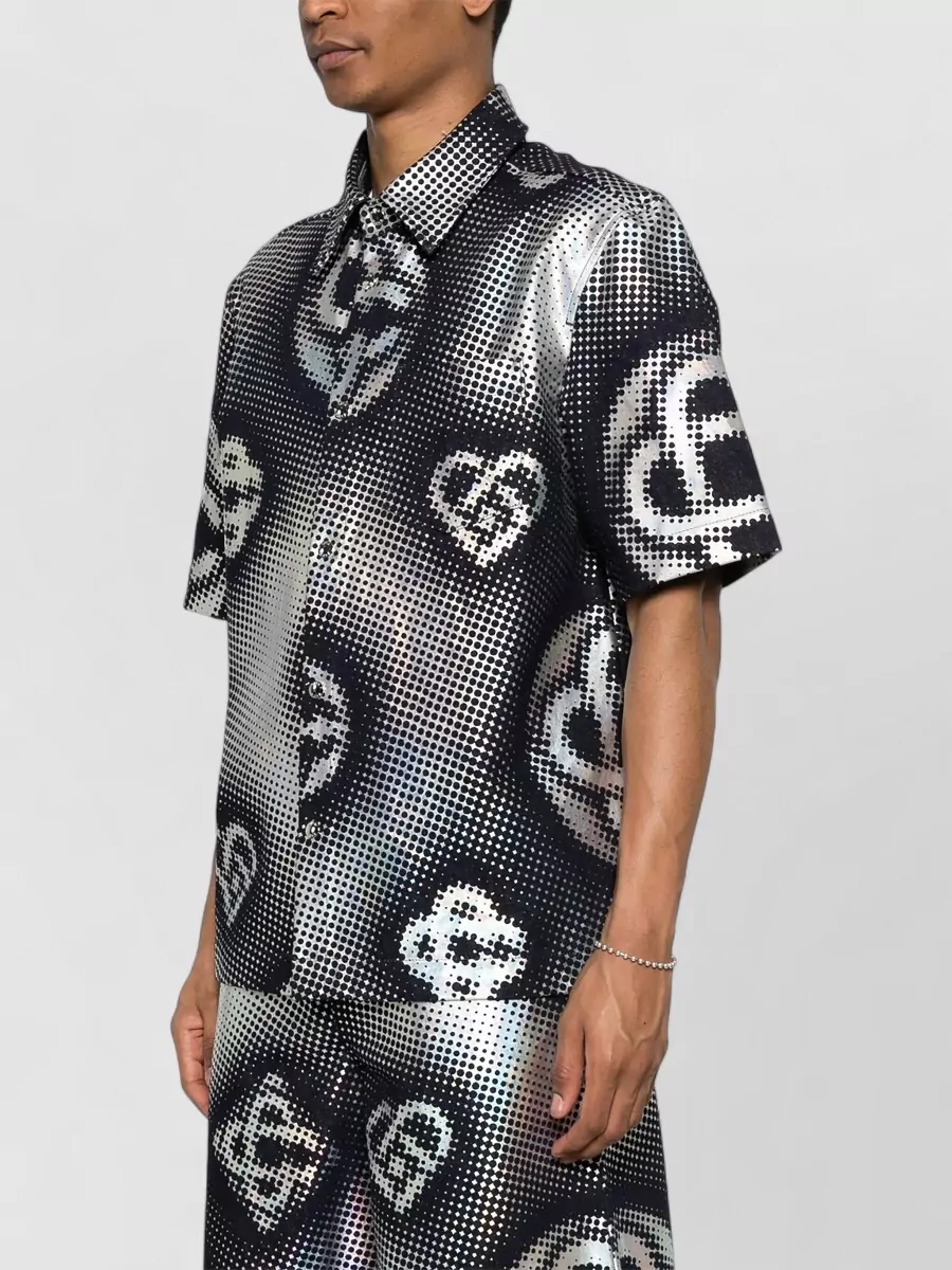 Casablanca Denim Monogram Shirt
