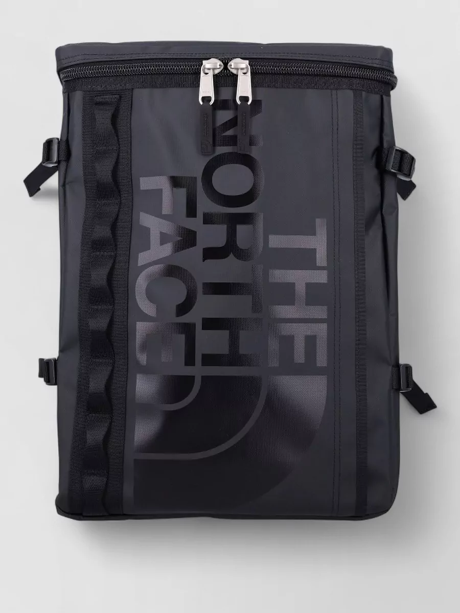 The North Face Backpack with front zip pocket and bungee cord