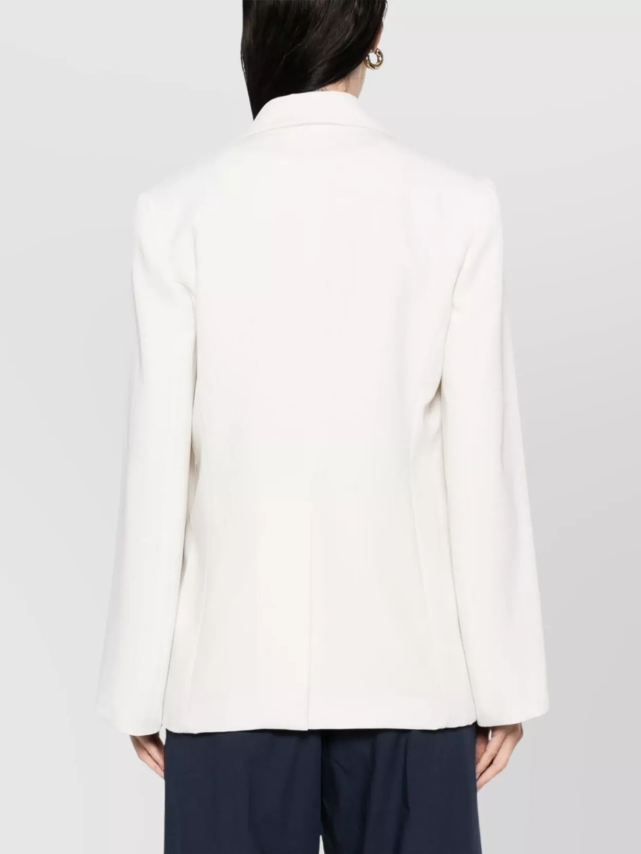 P.a.r.o.s.h Tailored Single-breasted Blazer With Flap Pockets