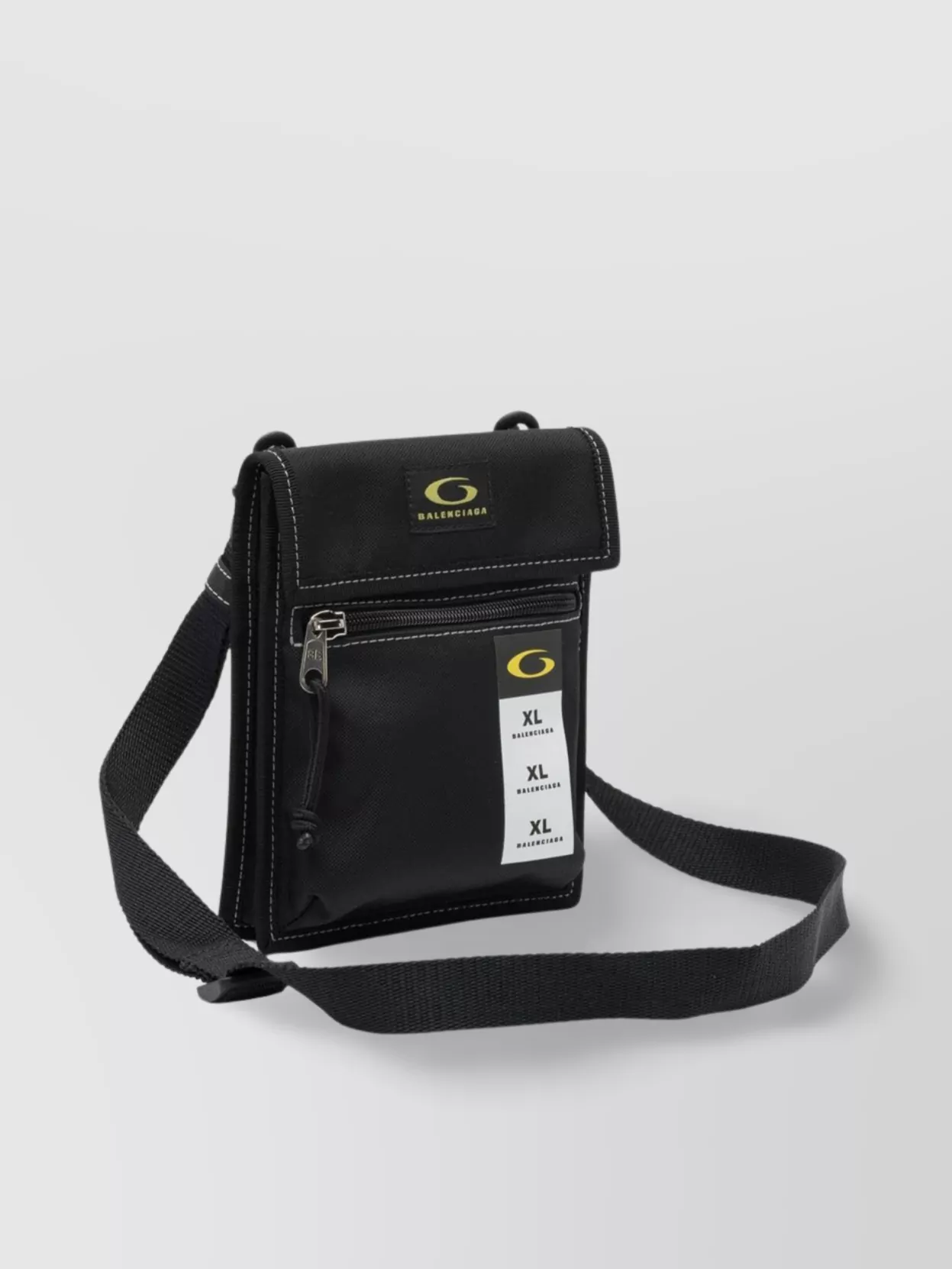 Balenciaga Shoulder Bags With Adjustable Strap And Front Zip Pocket
