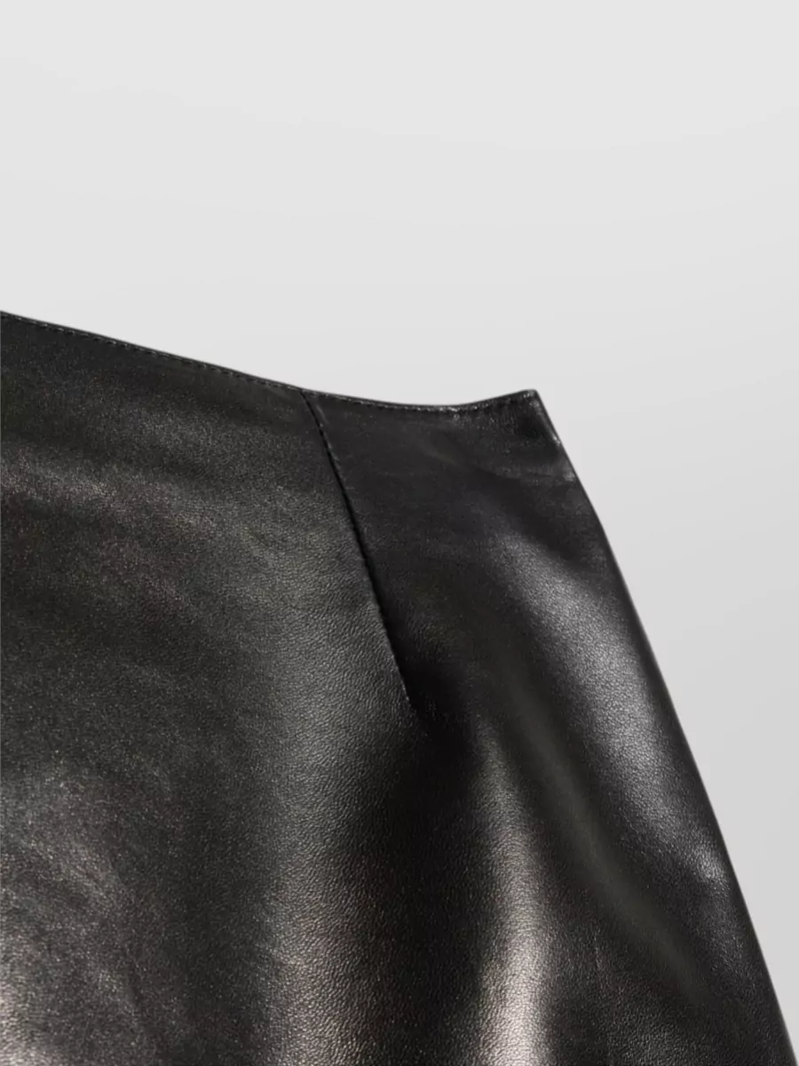 Gucci Leather Mini Skirt