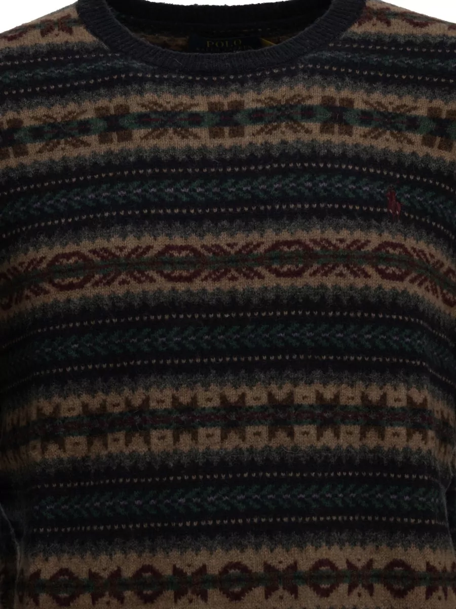 Polo Ralph Lauren Wool Fair Isle Regular-Fit Crew-Neck Jumper