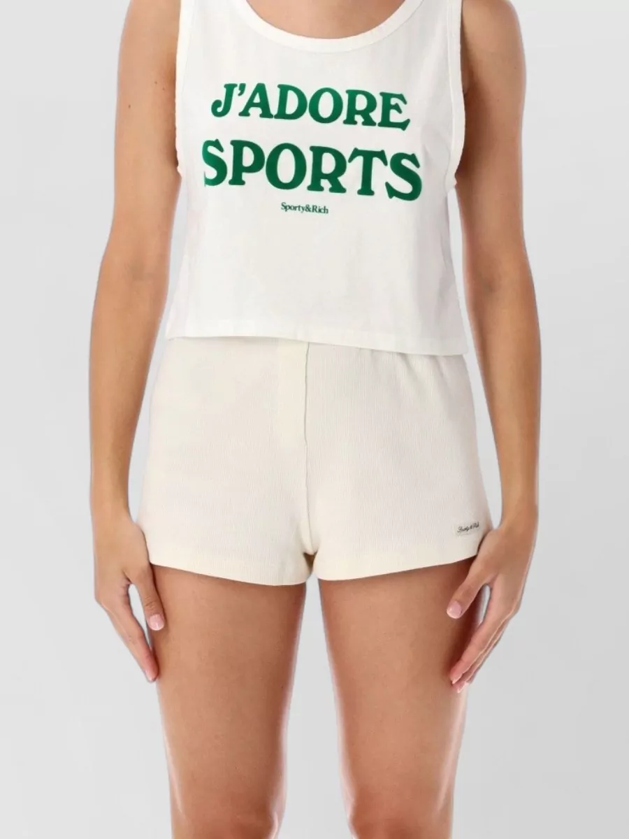Sporty & Rich cotton tank top
