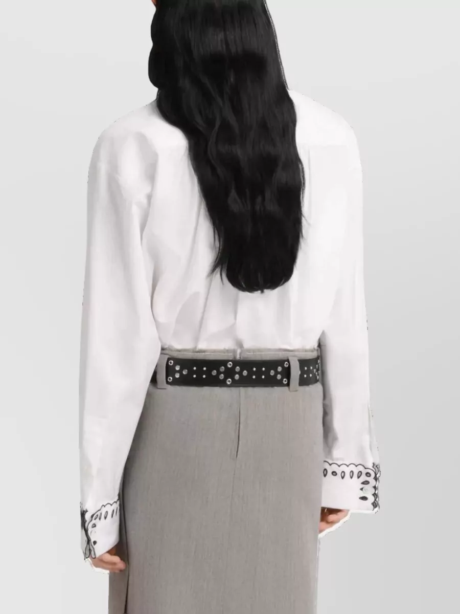 Marni Cotton Broderie Anglaise Shirt