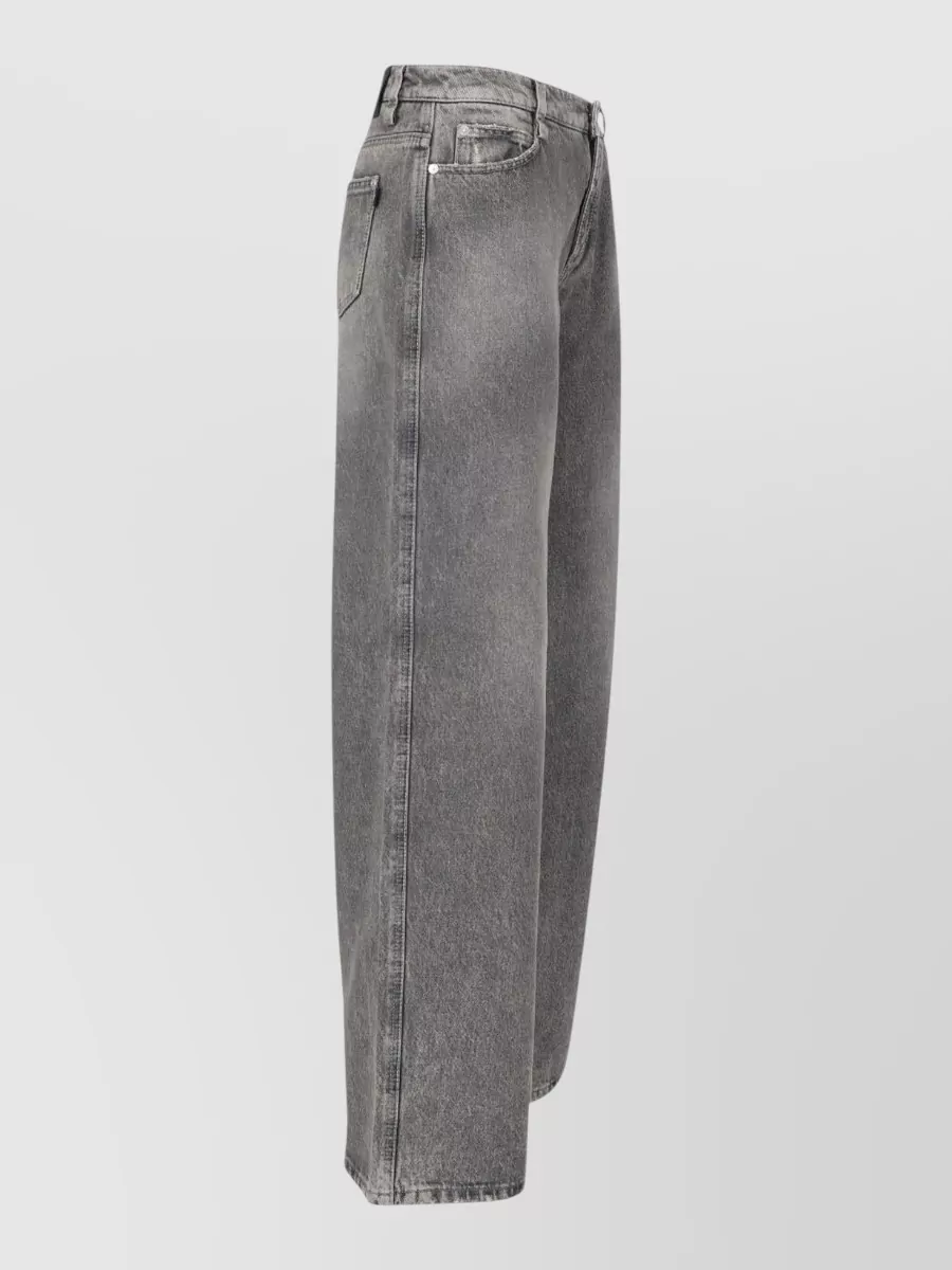 Ermanno Scervino Relaxed-Fit Straight-Leg Denim Jeans