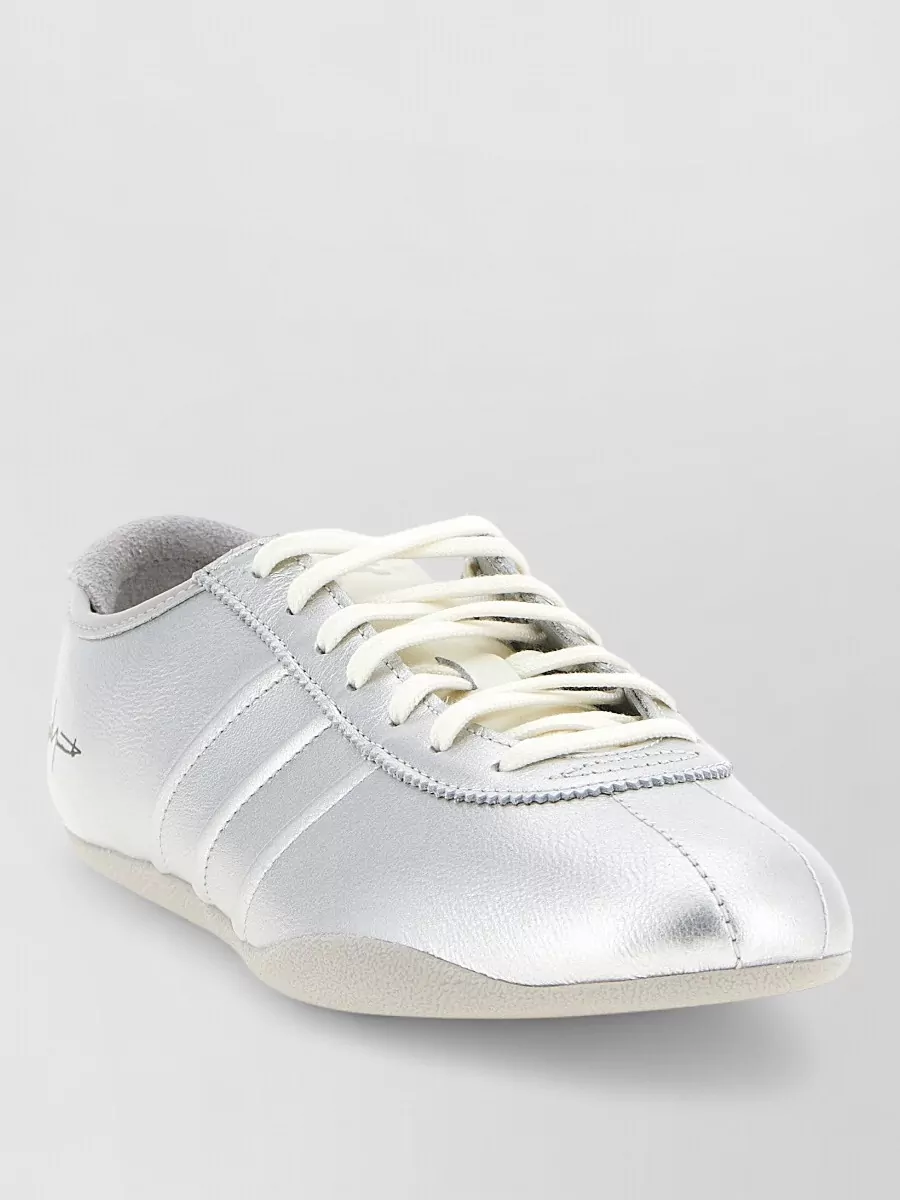 Y-3 leather lace-up sneakers