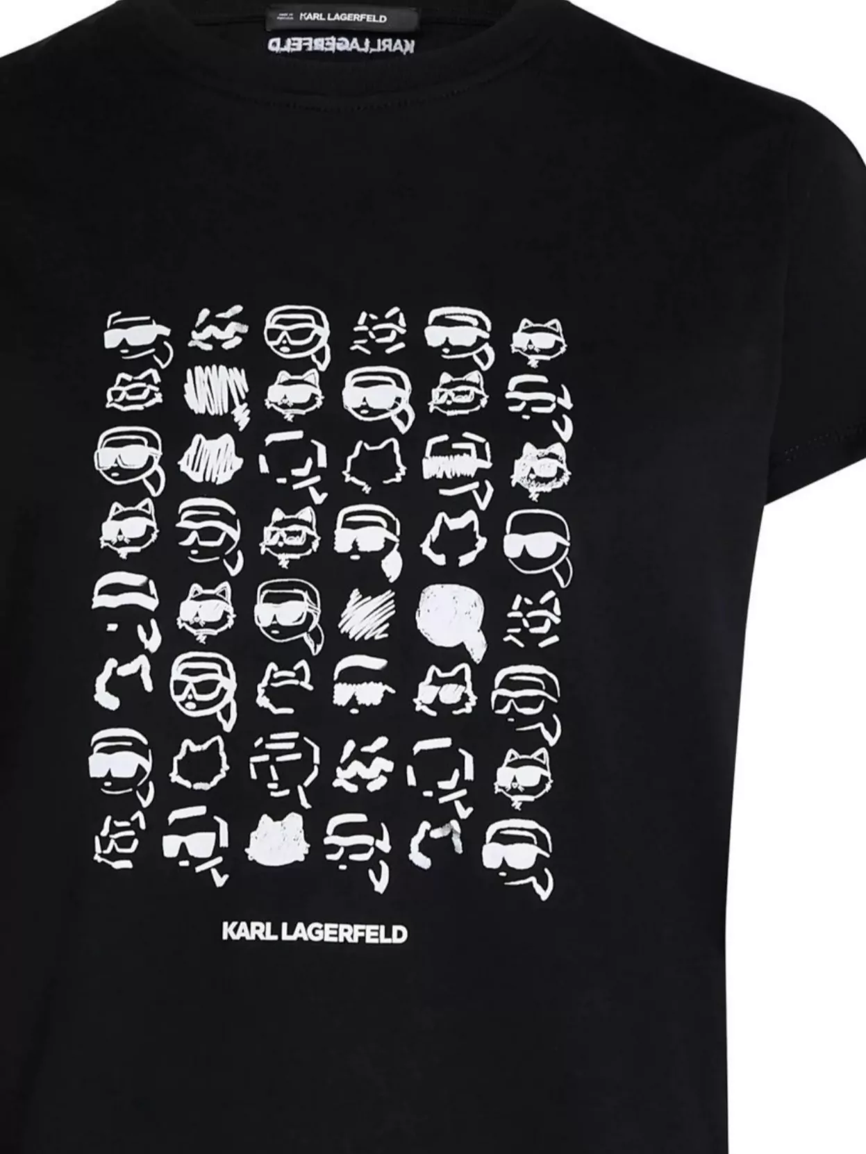 Karl Lagerfeld Organic Cotton Graphic T-shirt