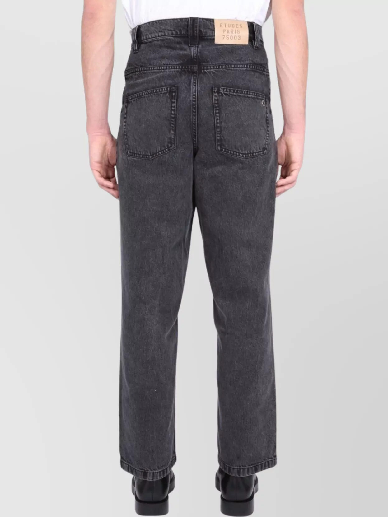 Études High Waist Straight Leg Denim Jeans