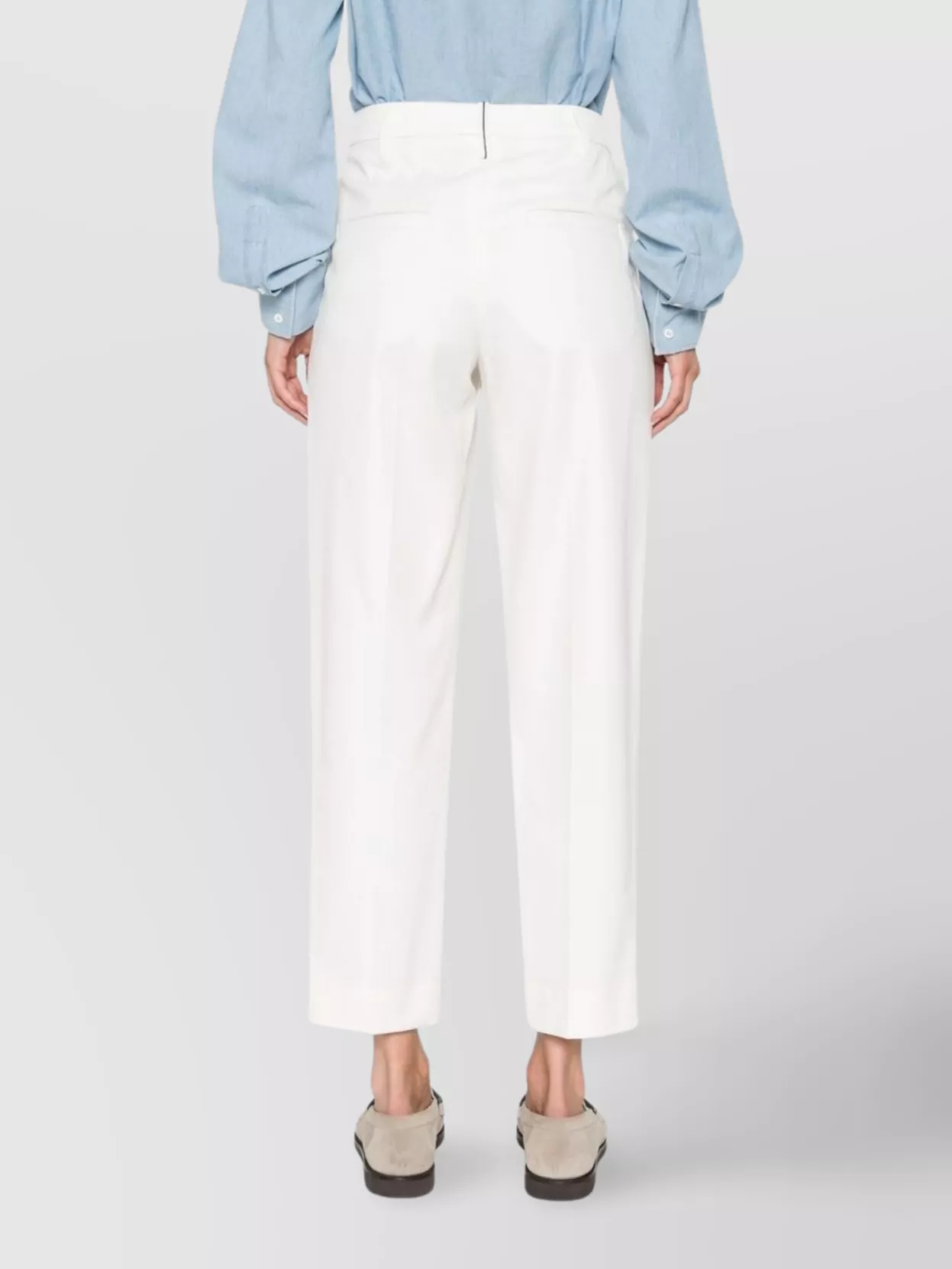 Brunello Cucinelli Chino Trousers In Cotton