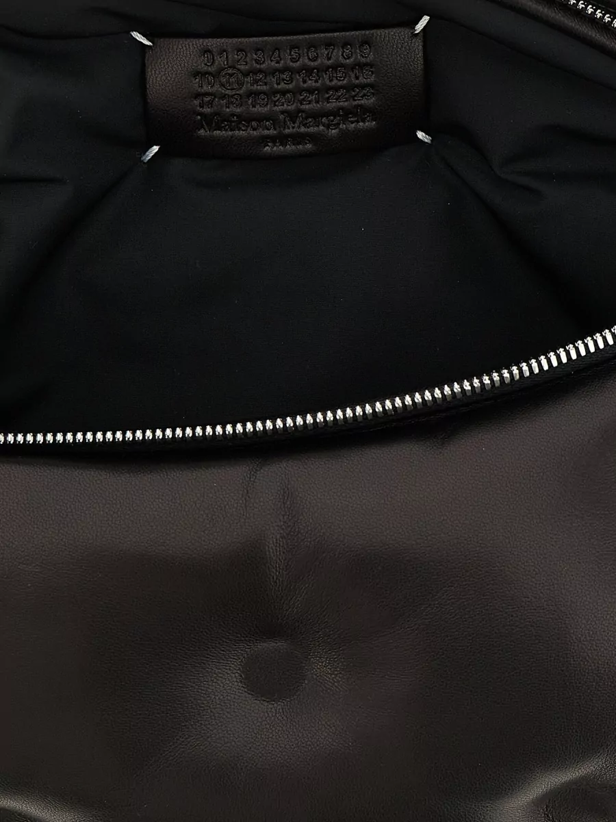 Maison Margiela Glam Slam Quilted Messenger Bag Adjustable Strap