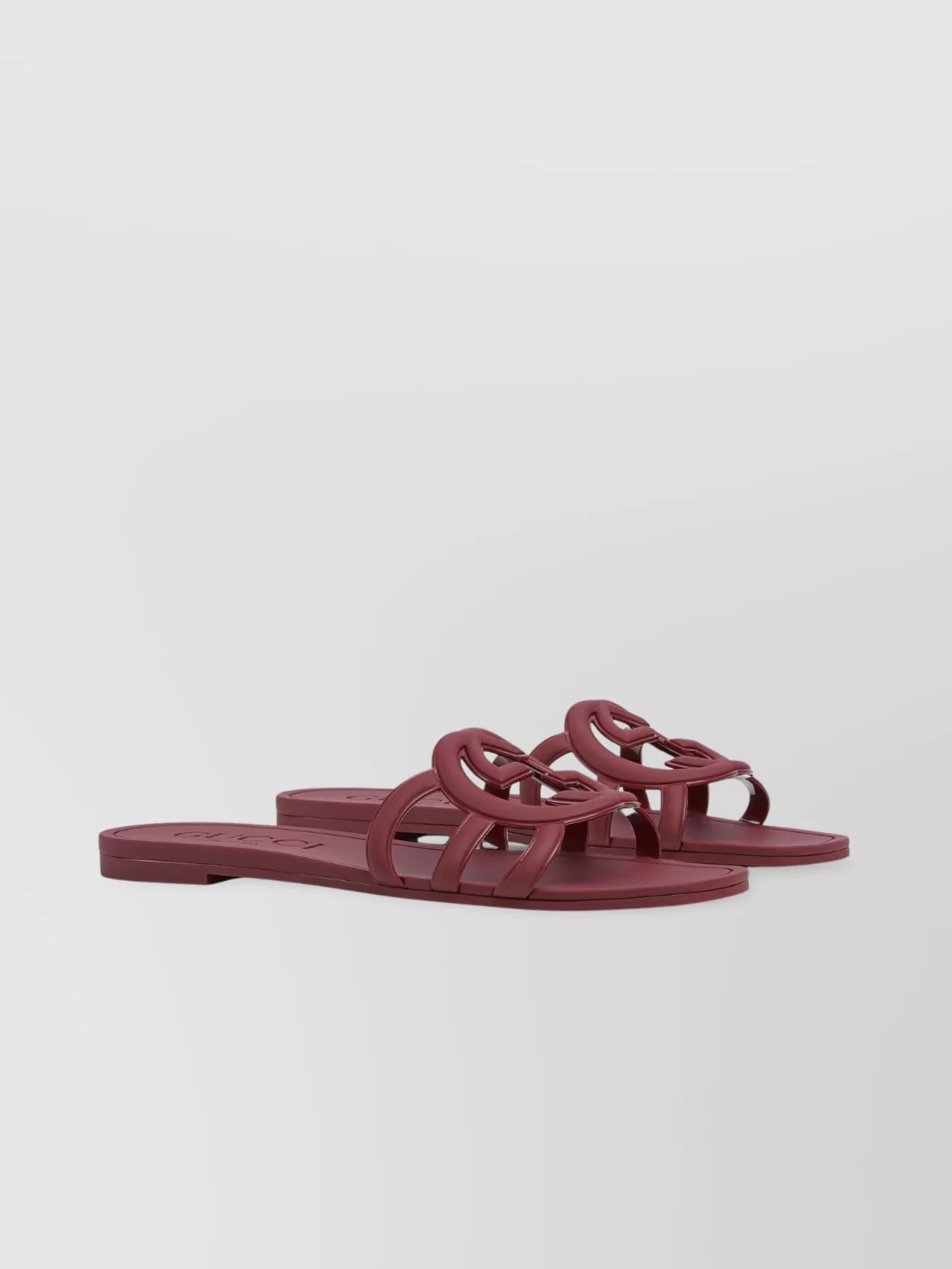 Gucci G Interlocking Slide Sandal