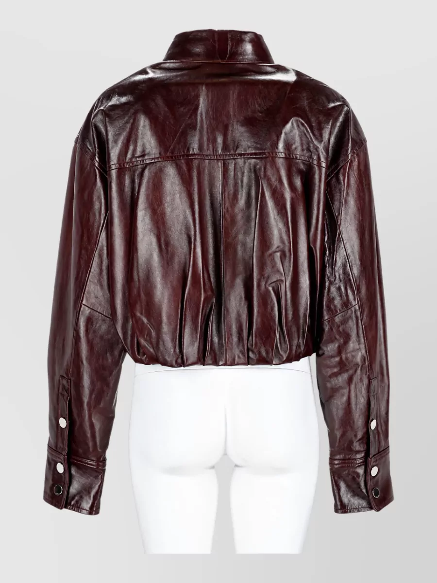 Sportmax Lamb Leather Coat
