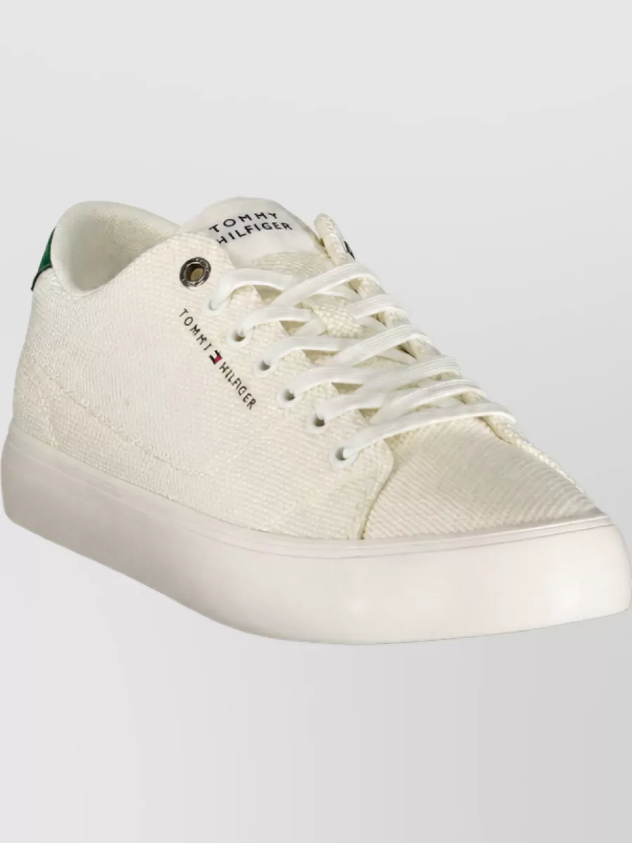 Tommy Hilfiger Polyester Lace-Up Sneakers