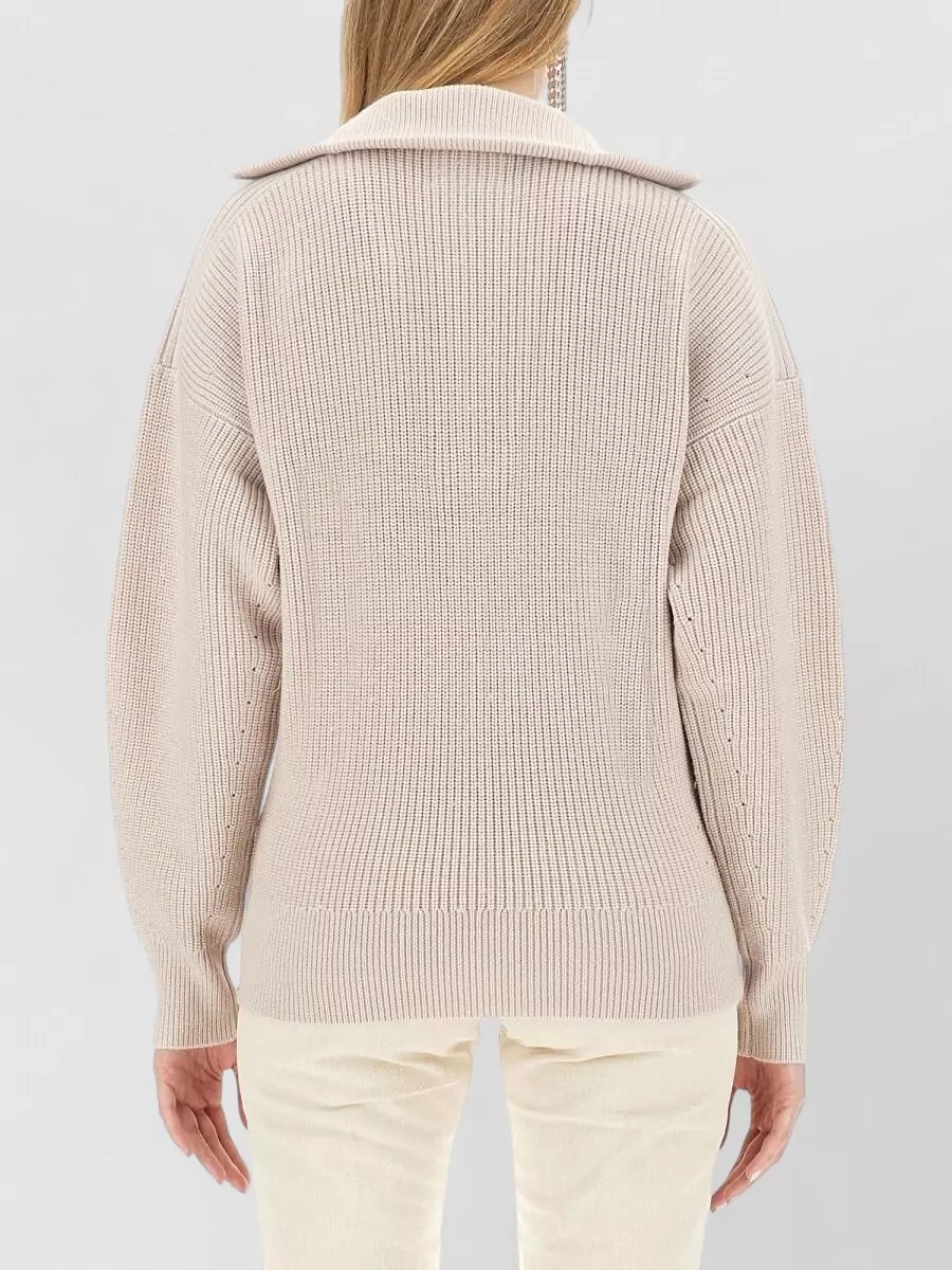 Isabel Marant Etoile Merino Wool Oversized Sweatshirt