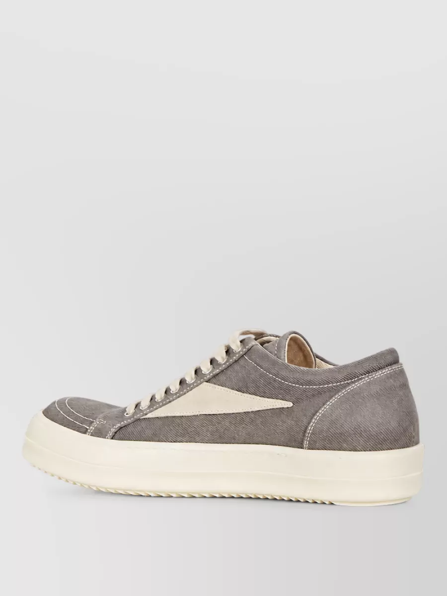 Rick Owens Drkshdw Suede Lace-Up Sneakers
