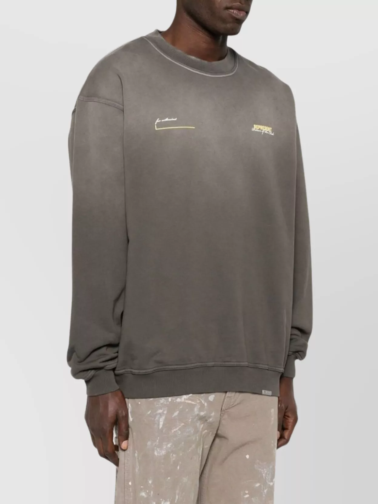 Represent Club Patron Graphic Print Sweater