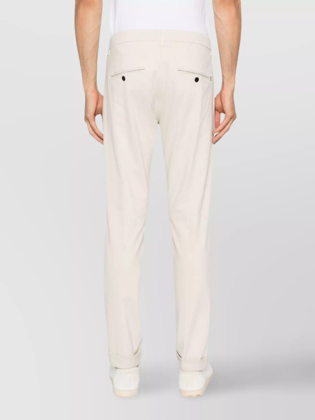 Dondup Gaubert Trousers With Pockets And Loops