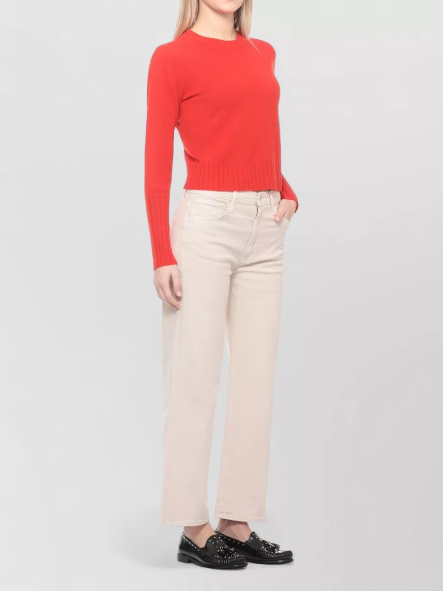 Mother High-Rise Wide-Leg Jeans