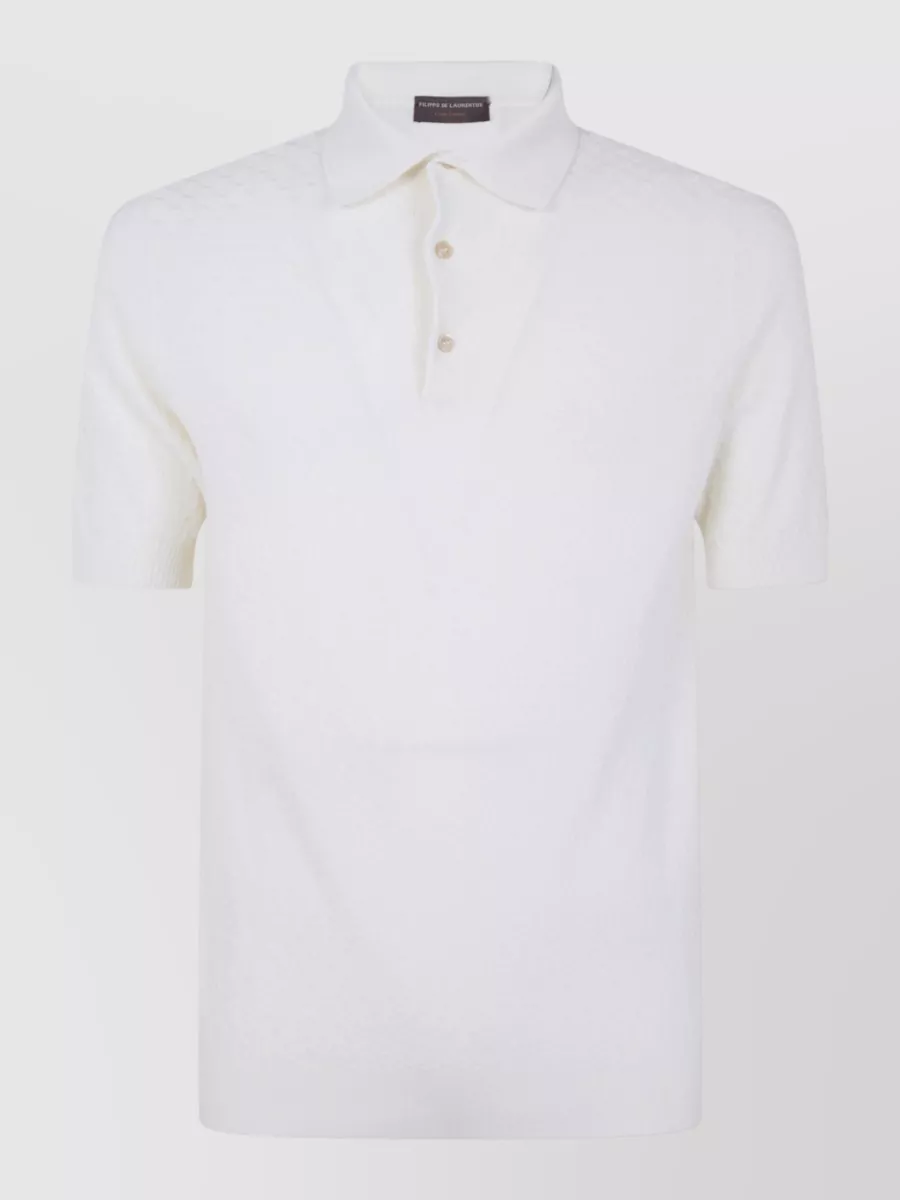 Filippo De Laurentis short-sleeve polo shirt