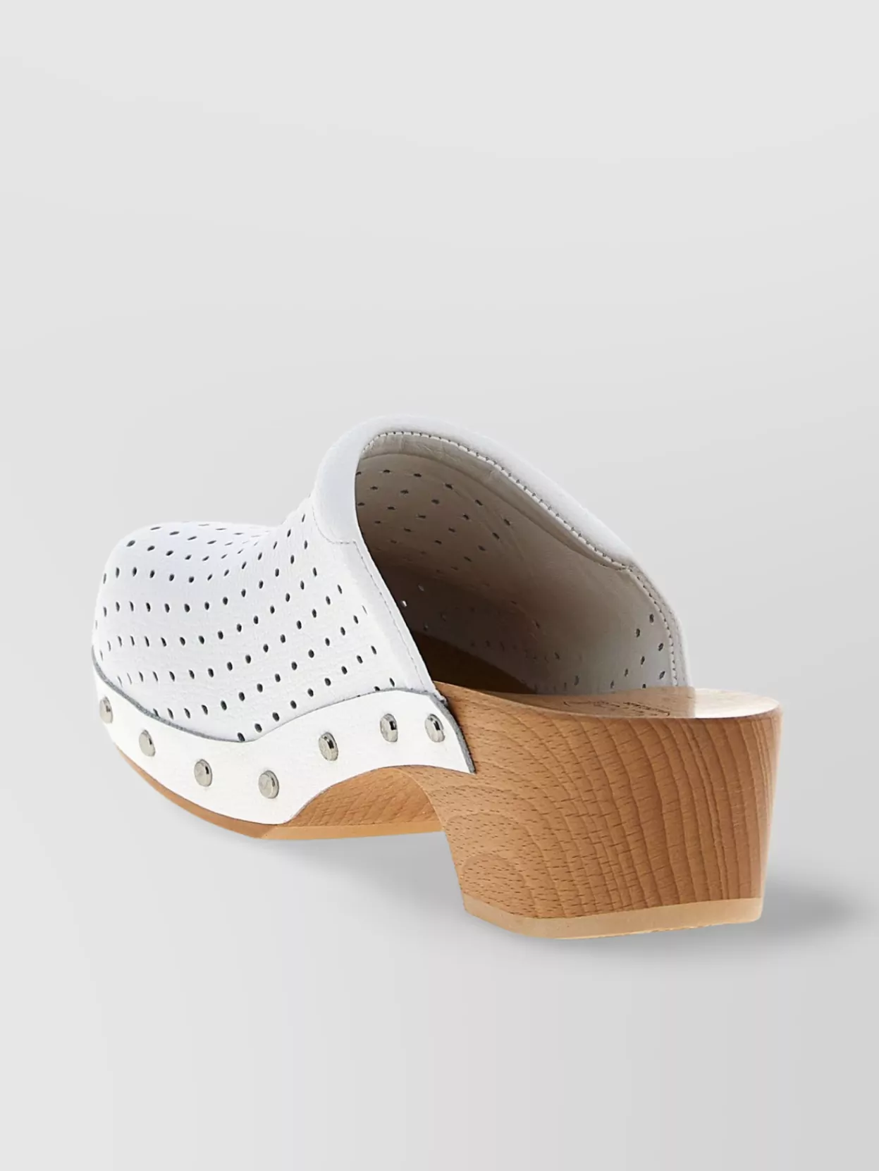 Balenciaga X Scholl 40mm Clog Mules In White