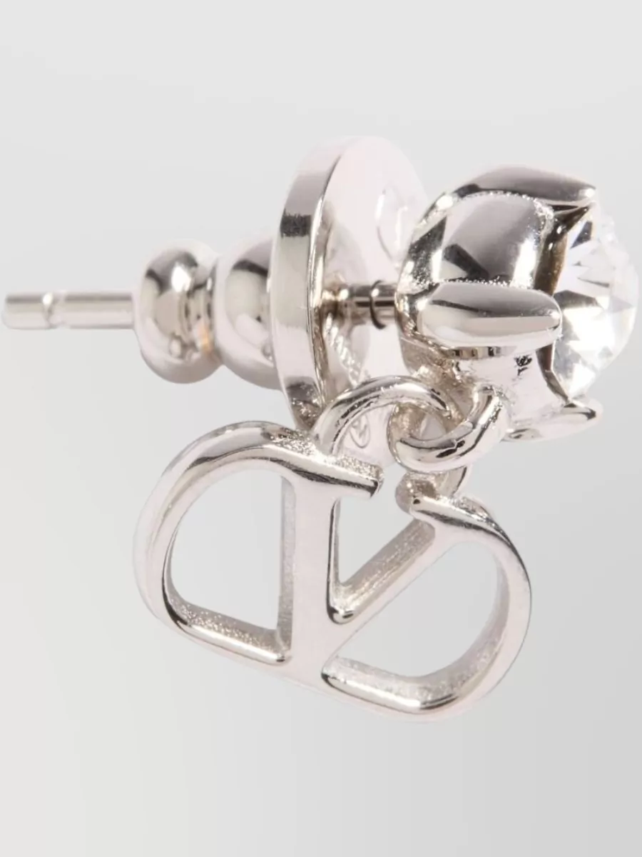 Valentino Garavani Crystal-Embellished Earrings
