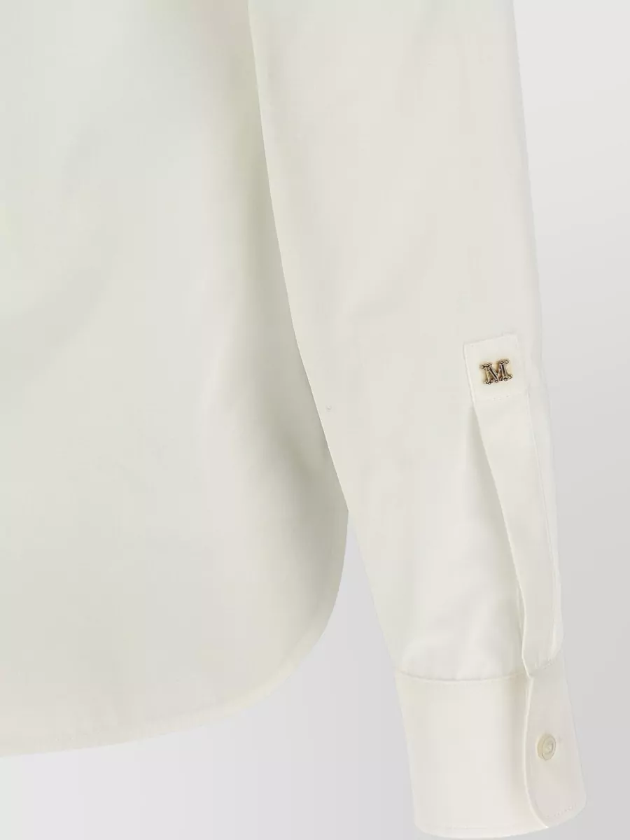 Max Mara Cotton Long-Sleeve Shirt