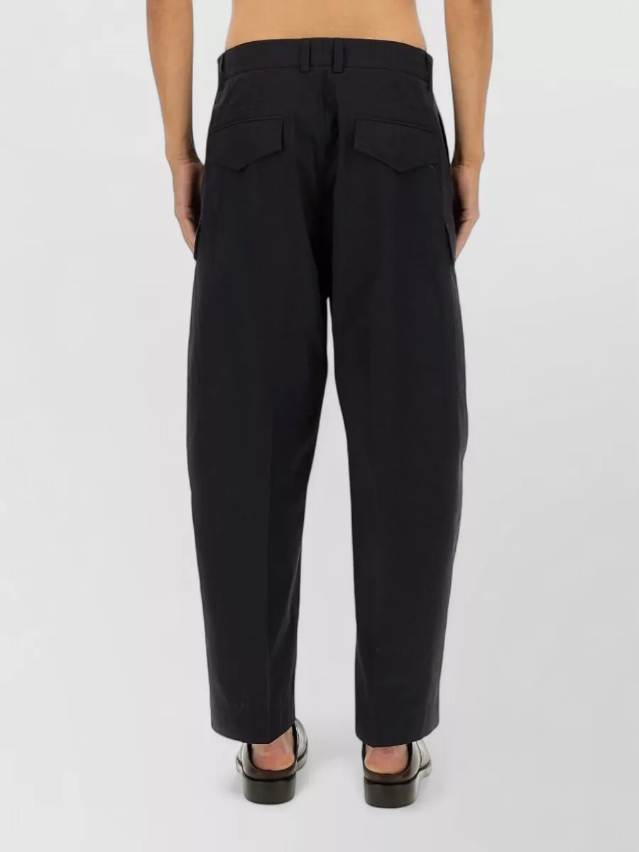 Studio Nicholson Cargo Pocket Wide Leg Trousers