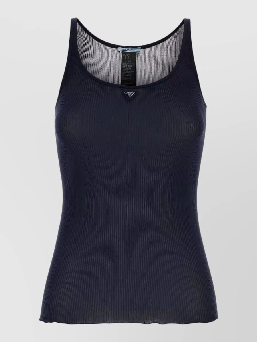 Prada silk tank top