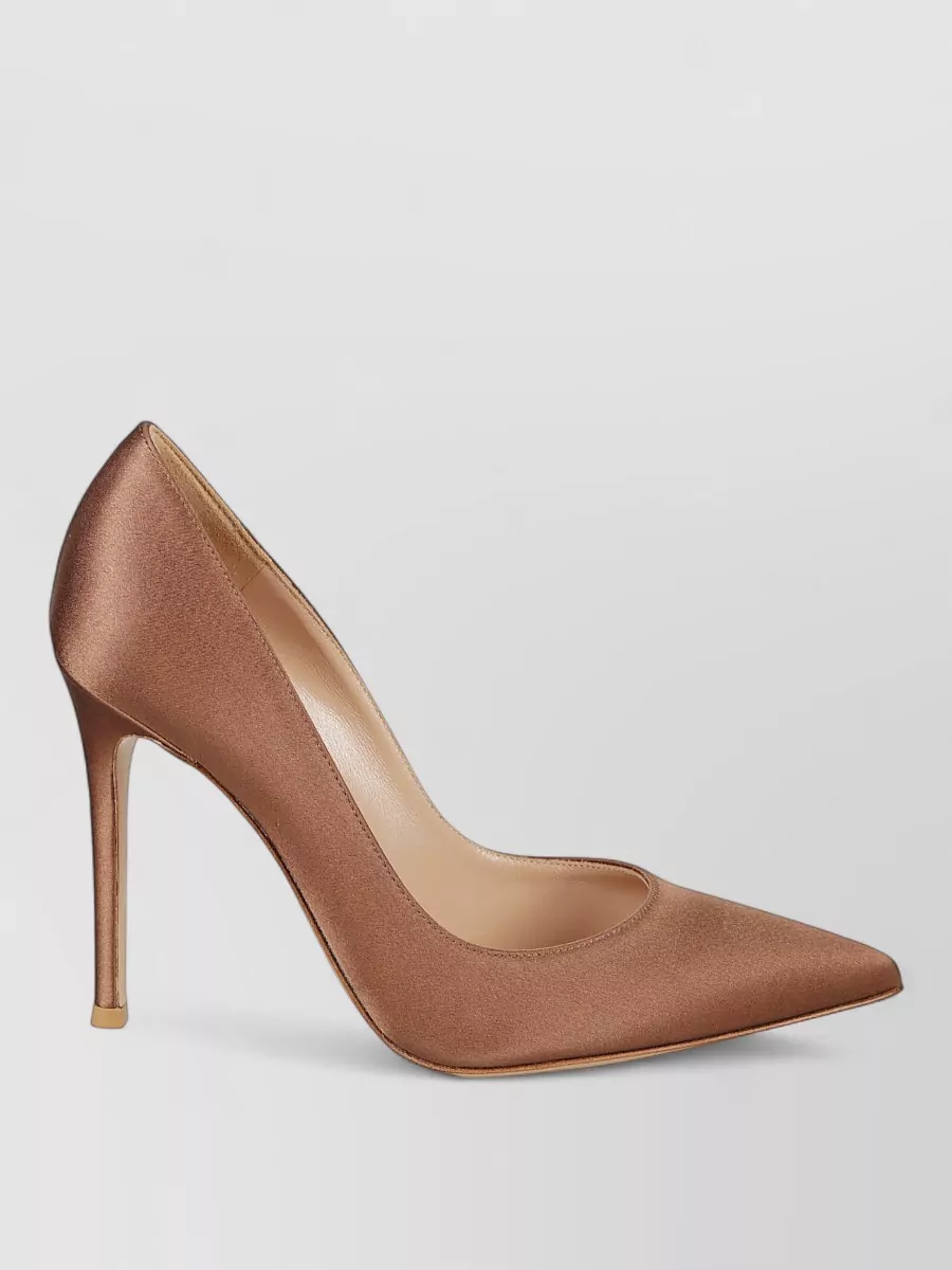 Gianvito Rossi satin pumps