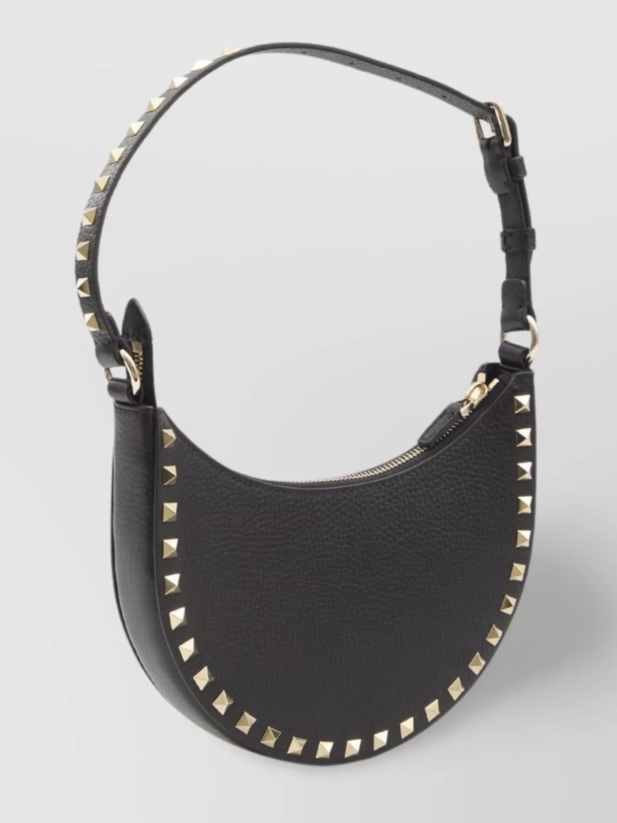 Valentino Mini Rockstud Hobo Bag