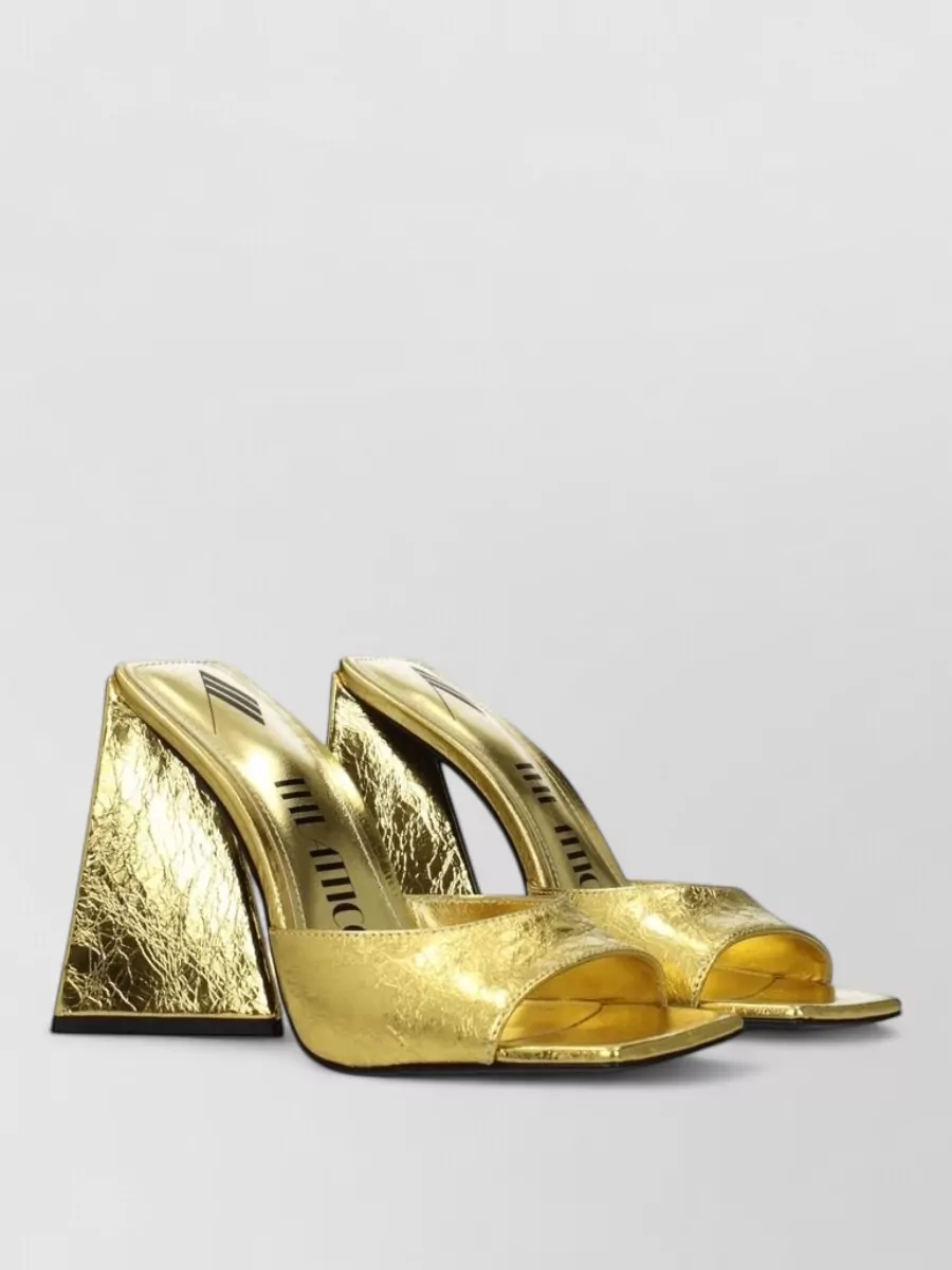 The Attico Leather Mules