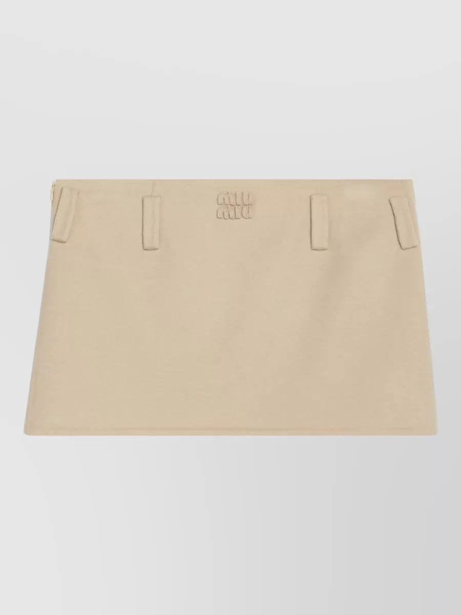 Miu Miu A-line skirt