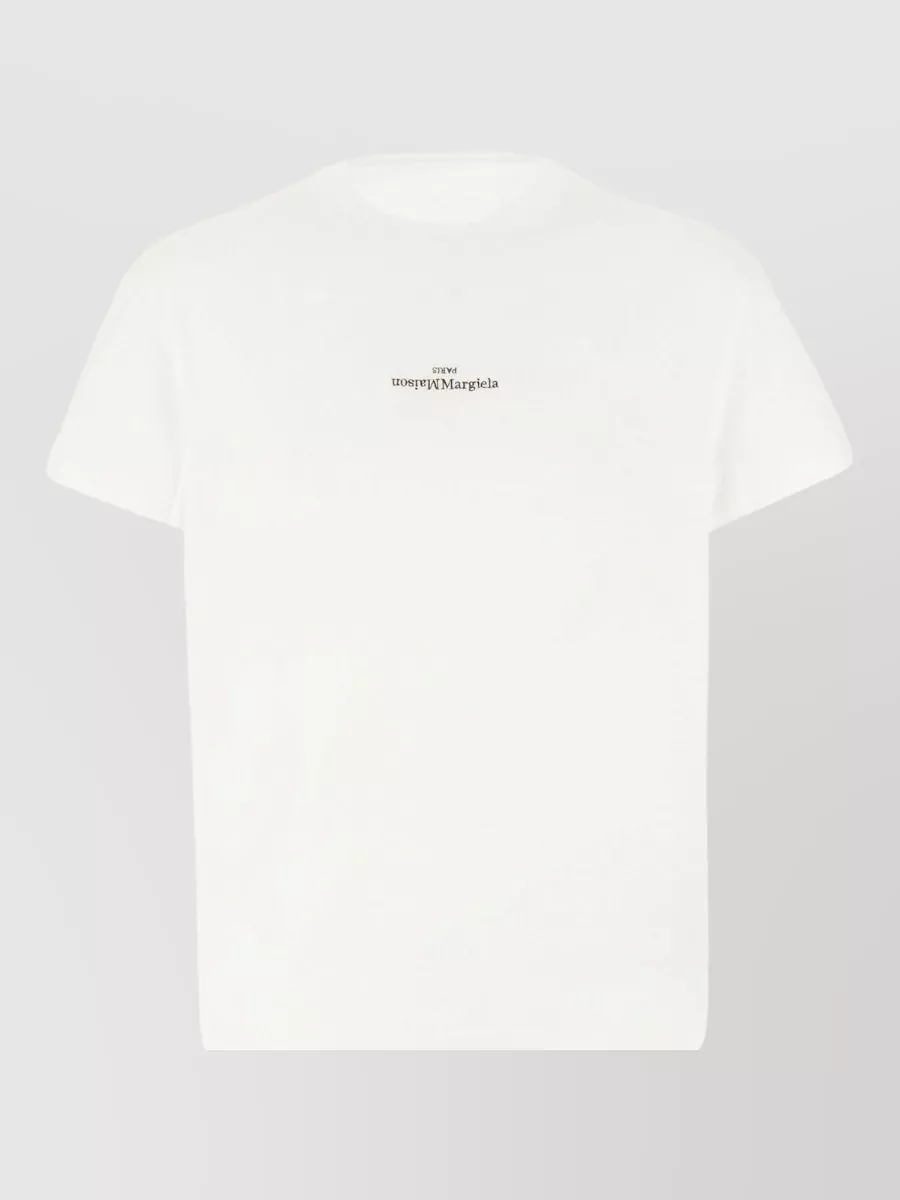 Maison Margiela cotton logo-print t-shirt