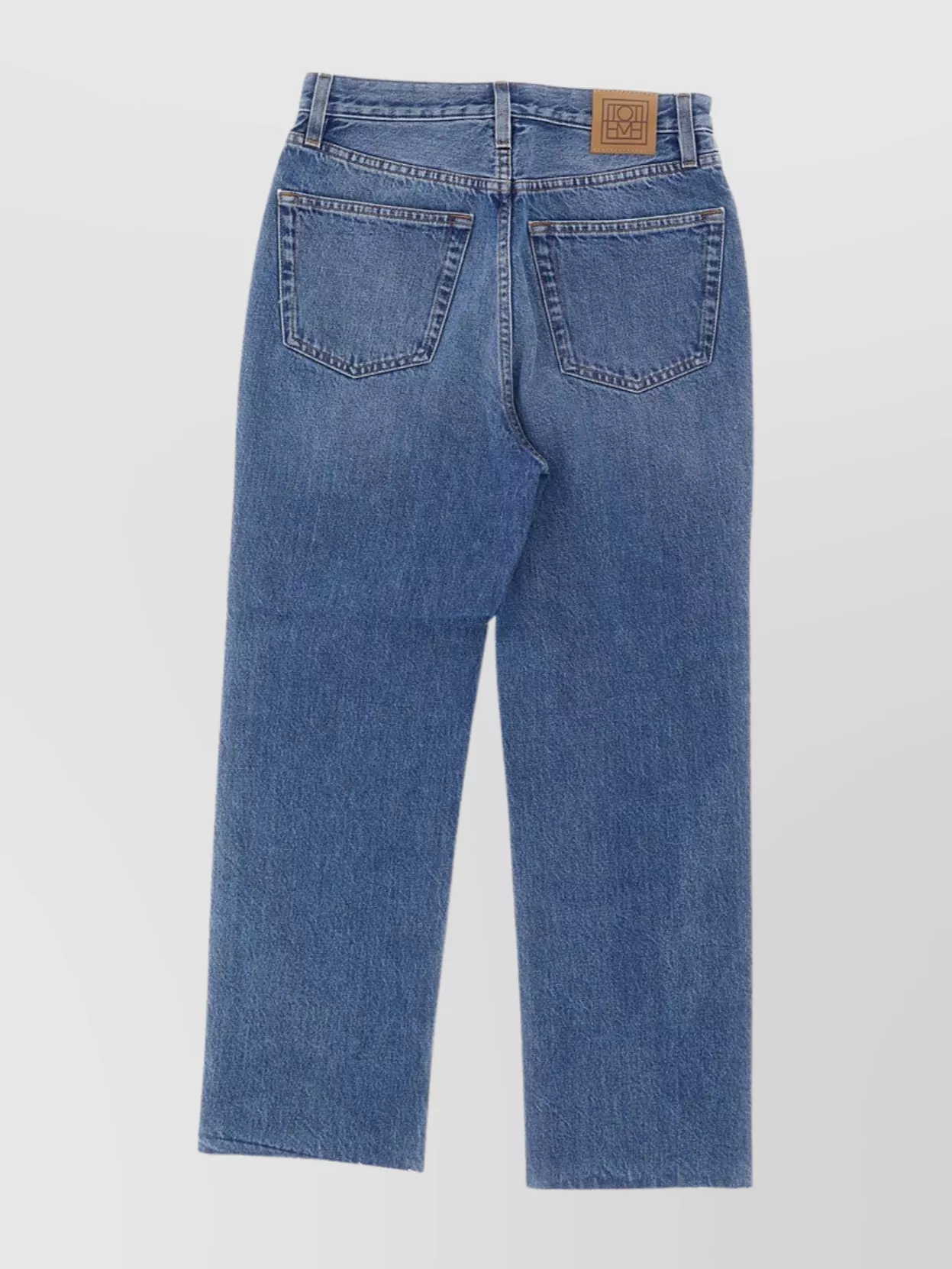 Totême Belt Loops Five-pocket Design Raw Hem