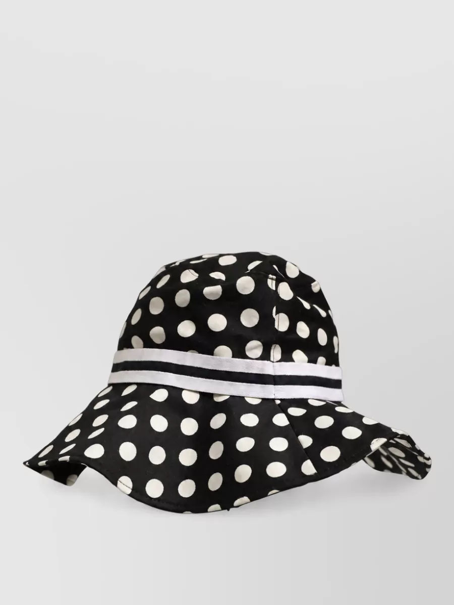 Dolce&Gabbana cotton polka dot headband