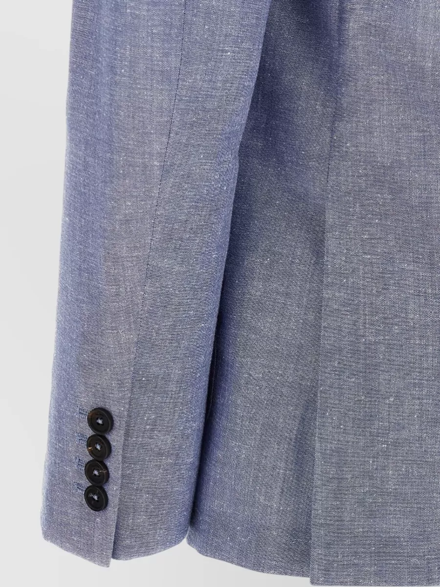 Pal Zileri Brera Blazer Notch Lapel Single Breasted