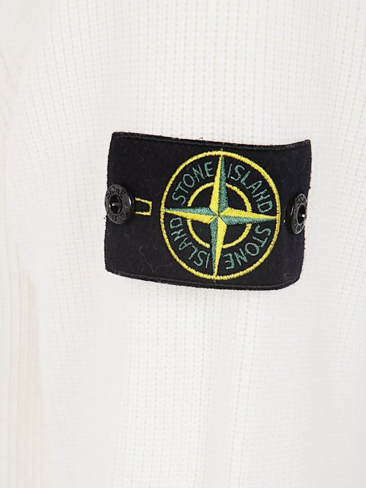 Stone Island Wide Neck Sweater Long Sleeves