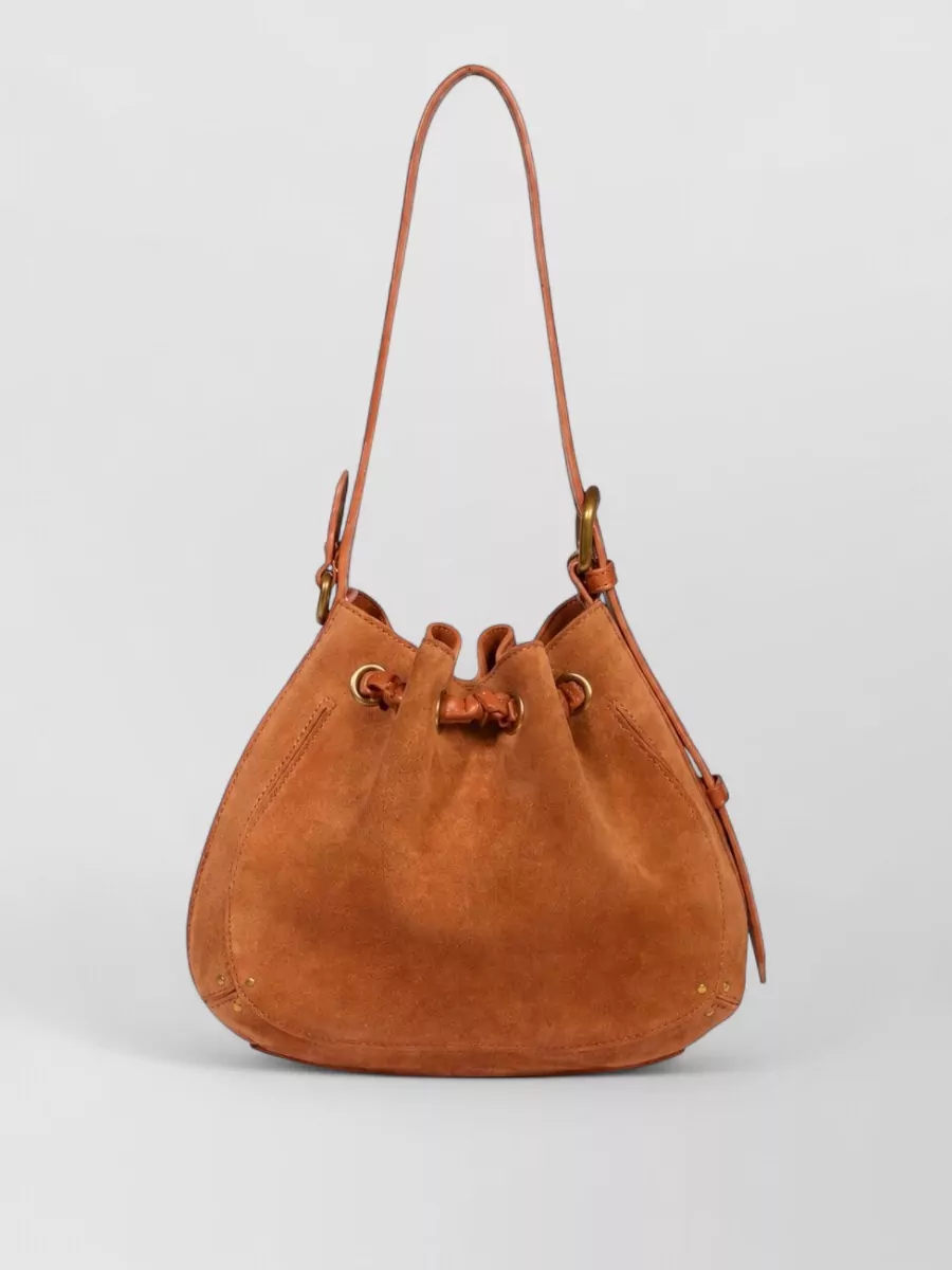 Jérôme Dreyfuss Leather Bucket Bag
