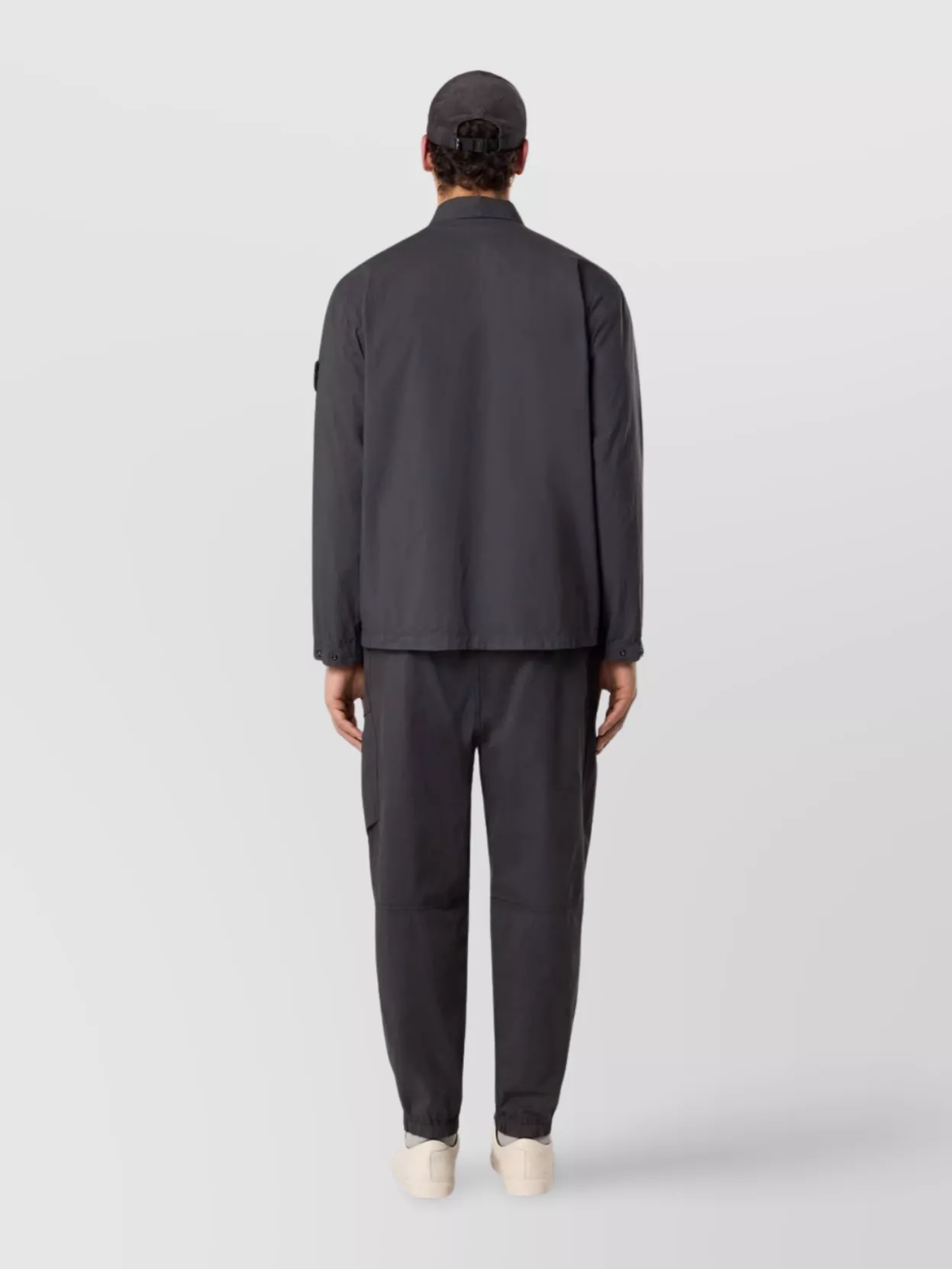 Stone Island Overshirt With Comfort Fit And Long Sleeves