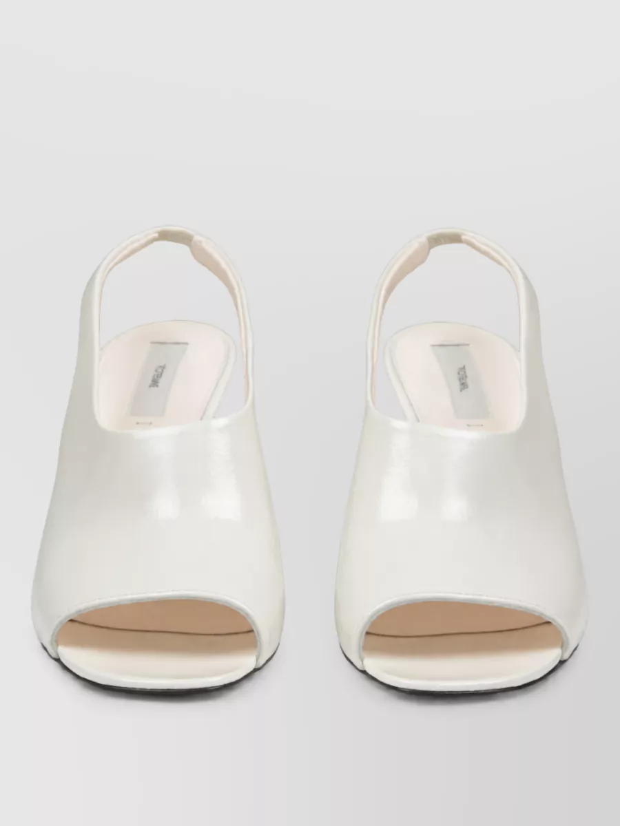 Totême Leather Slingback Mules