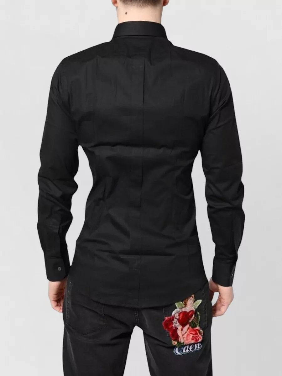 Dolce&Gabbana Cotton Long-Sleeve Dress Shirt