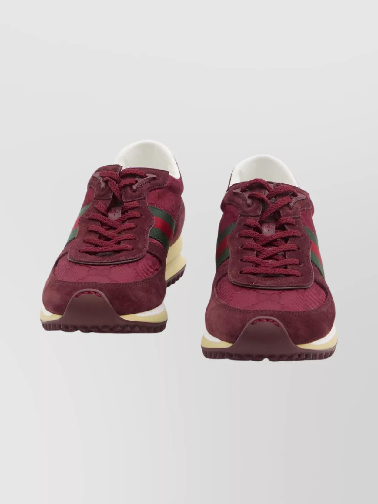 Gucci Motion Fabric Sneakers Suede Inserts